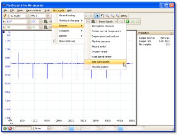 picoscope automotive for motorcycles