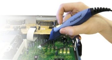 oscilloscope Probing Printed Circuit Board